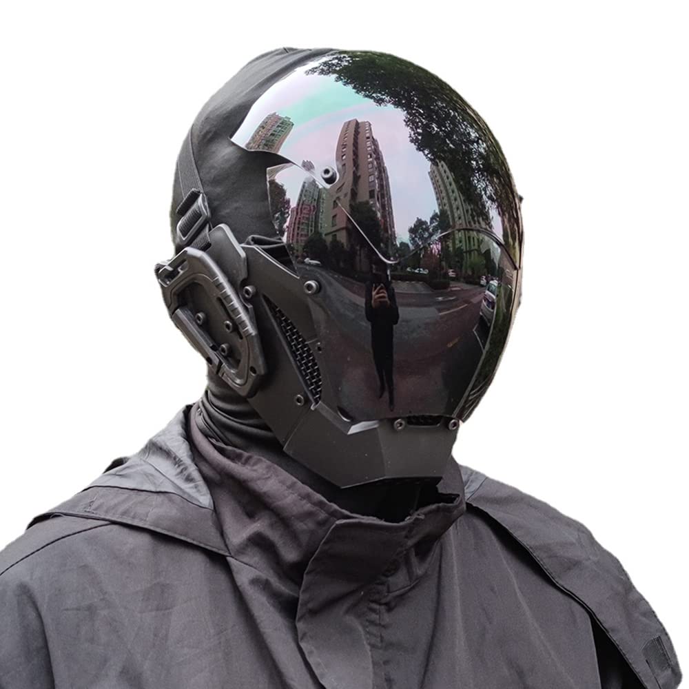 Science Toys - Maska Cyberpunk JAUPTO do Cosplayu, Przyszłościowa,
