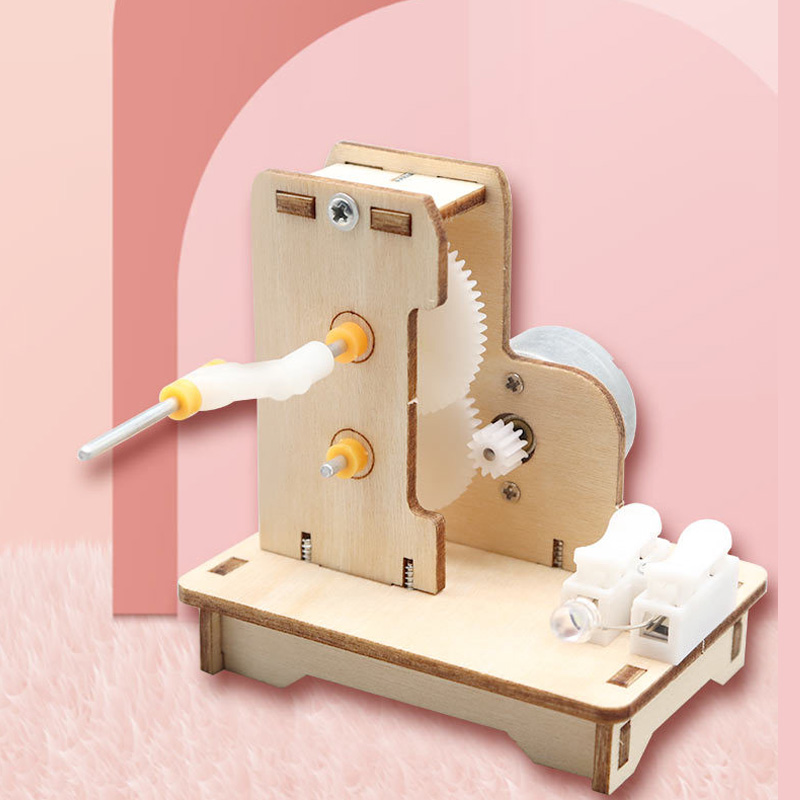 Science Project Diy - DIY Mini generator ręczny DIY zestaw