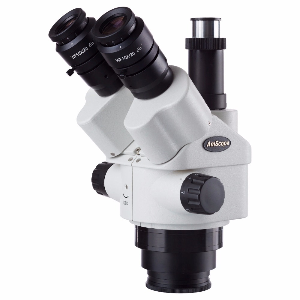 Amscope Microscope Stereo 7X-45X - AmScope 7X-45X Symulacyjny Obiektyw Trinokularny Mikroskop