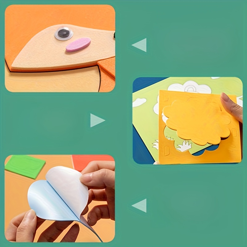 Naklejki 3D dla dzieci, 10 los – Science Project Diy recenzja i cena