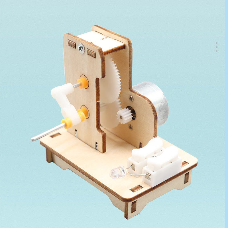 DIY Mini generator ręczny DIY  – Science Project Diy recenzja i cena