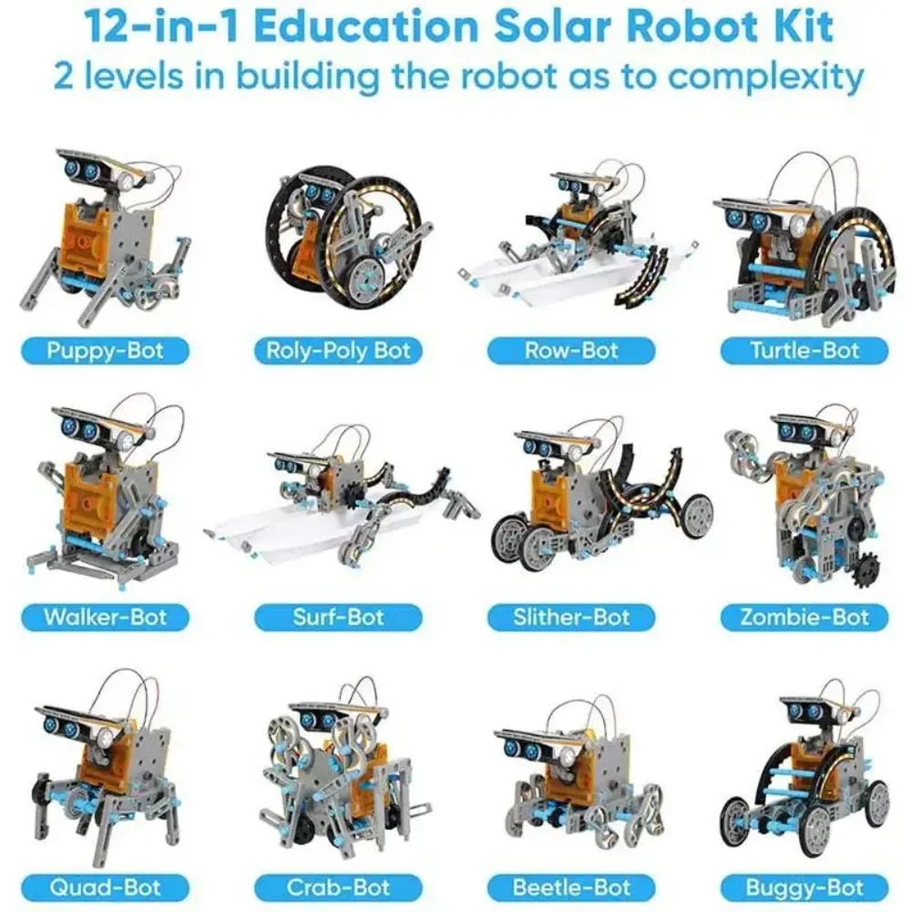 13 w 1 Robot zasilany energią  – Science Project Diy recenzja i cena